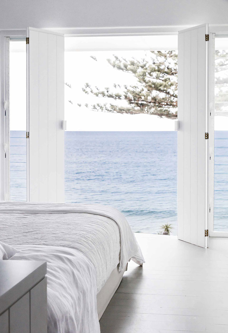 悉尼海滩大型家庭白色新年宅-13