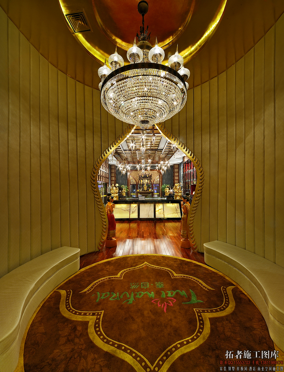 福州铭濠酒店异域风情会所空间设计-29