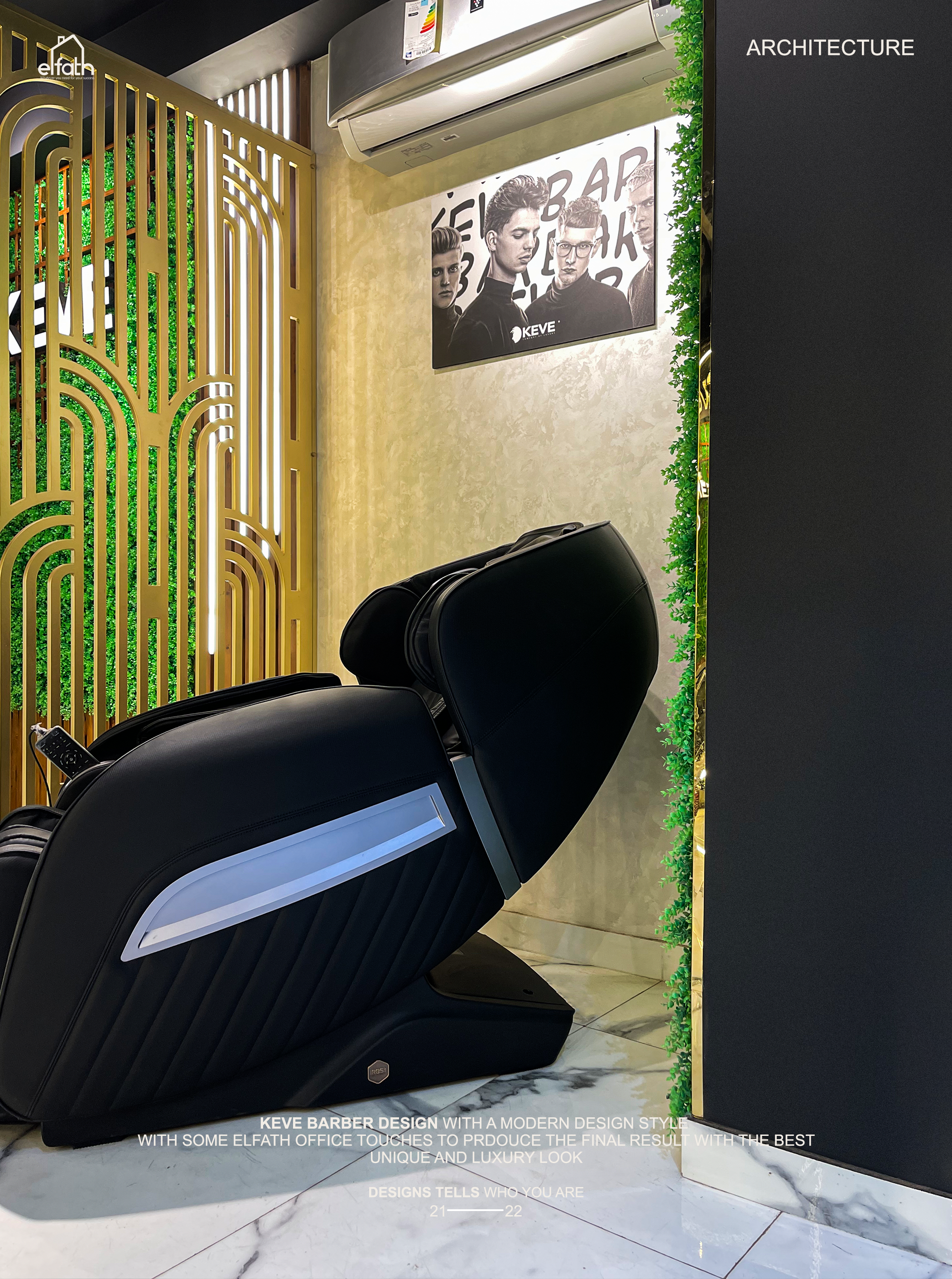 Keve barber - interior design --22