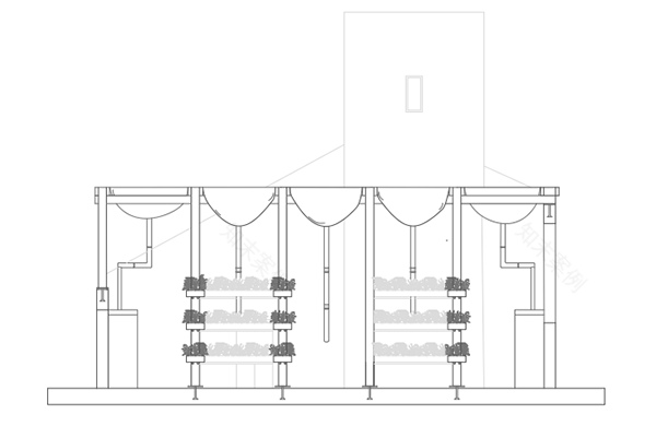 流体建筑;流动式建筑(注:两个翻译在不同语境下都较合适,若仅选一个最常见的,可优先选流体建筑 ) 丨3名学生团队-85