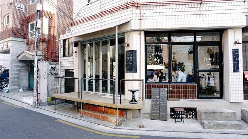 韩式清新 10 坪小咖啡馆设计-2