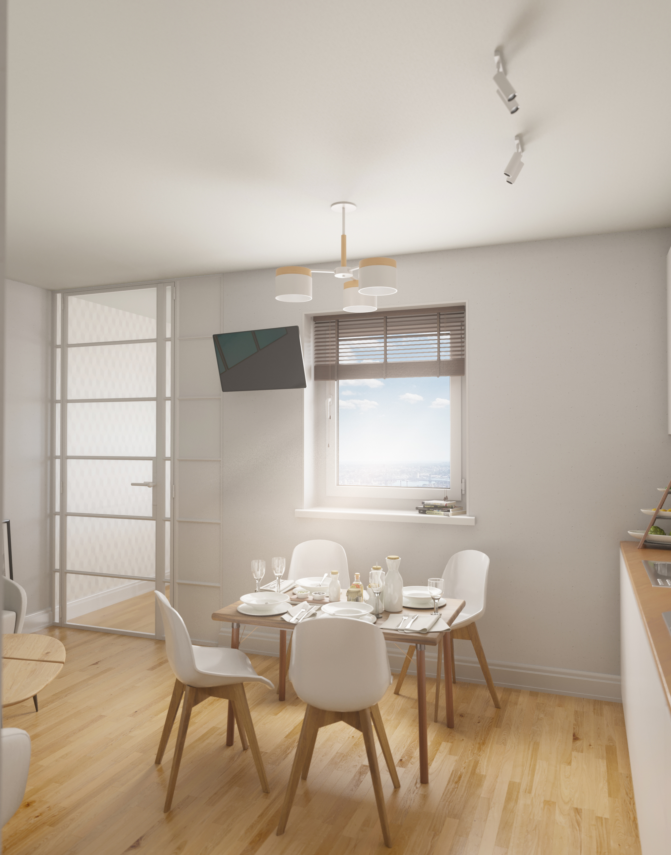 Design and visualization of an apartment in France-8