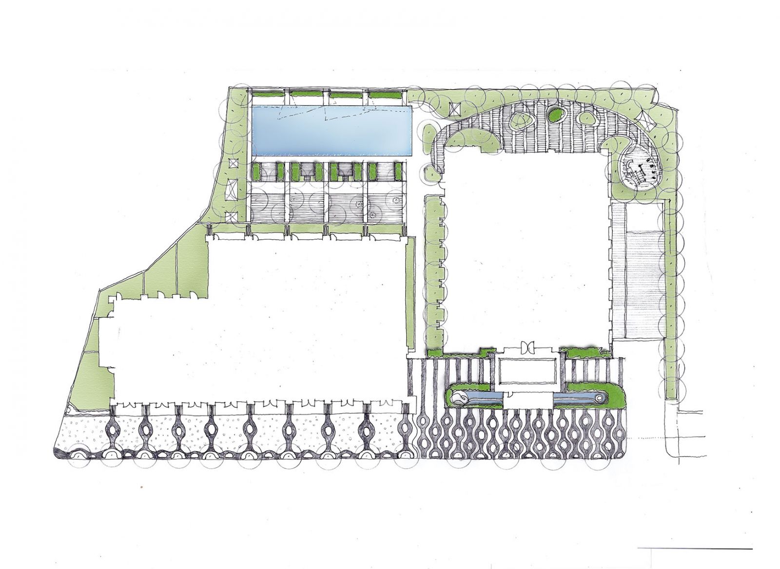「圓山1號院」中庭住宅景觀設計丨中国台北丨李天鐸建築師事務所-6