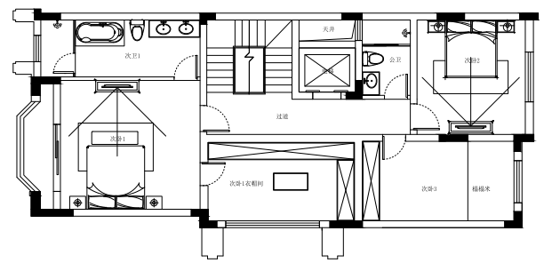 约克郡翠微堤丨中国重庆丨天古装饰TG码高级定制全案设计3中心-59