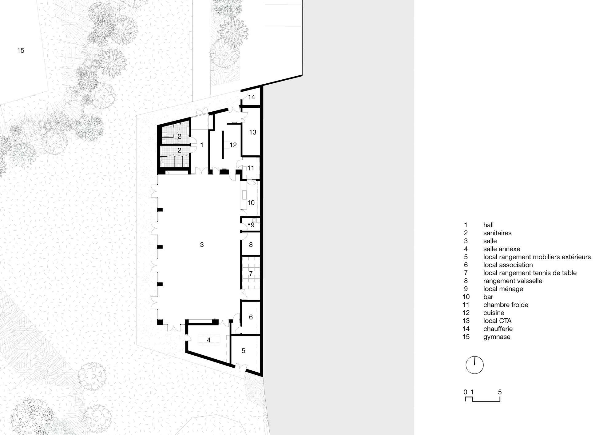 Willgottheim–Woellenheim Multipurpose Hall / rhb architectes-19