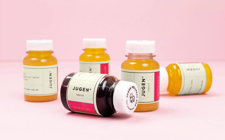 Jugen Wellness鲜榨果汁吧室内设计丨Anagrama-13