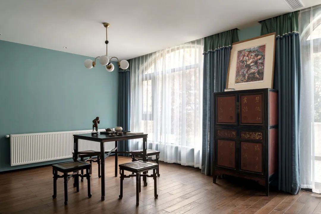 恒大·御景半岛中古混搭风住宅设计丨中国重庆丨SV.D舍唯空间美学-52