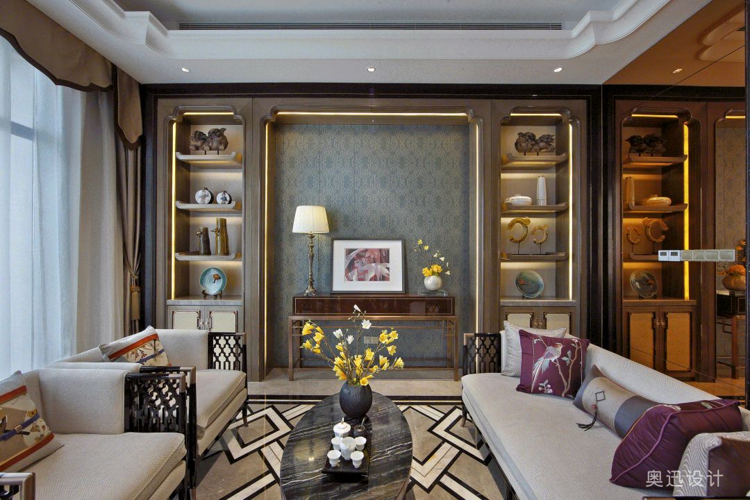 东方美学融入城市大盘,奥迅设计展现东方韵味-122