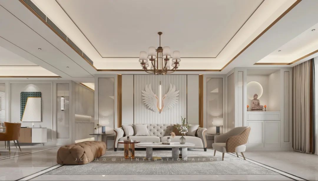 美式轻奢品质家居设计丨中国漳州丨JLD 设计-2