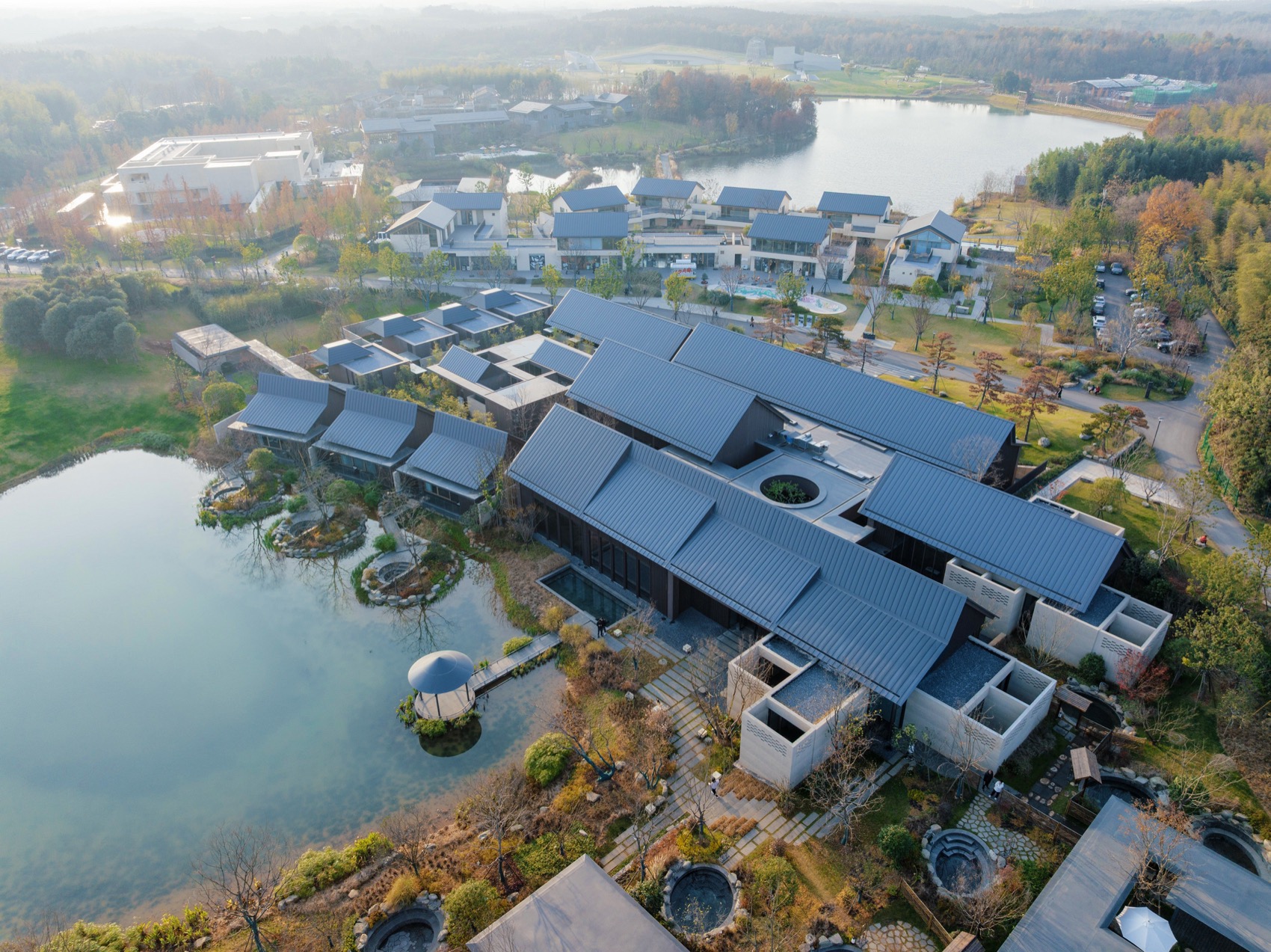 澄澈的闲适·咸宁梓有集温泉别院丨中国咸宁丨启迪设计集团股份有限公司-4