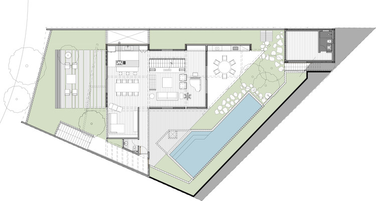 巴西 Pacaembu House 绿色住宅设计-11