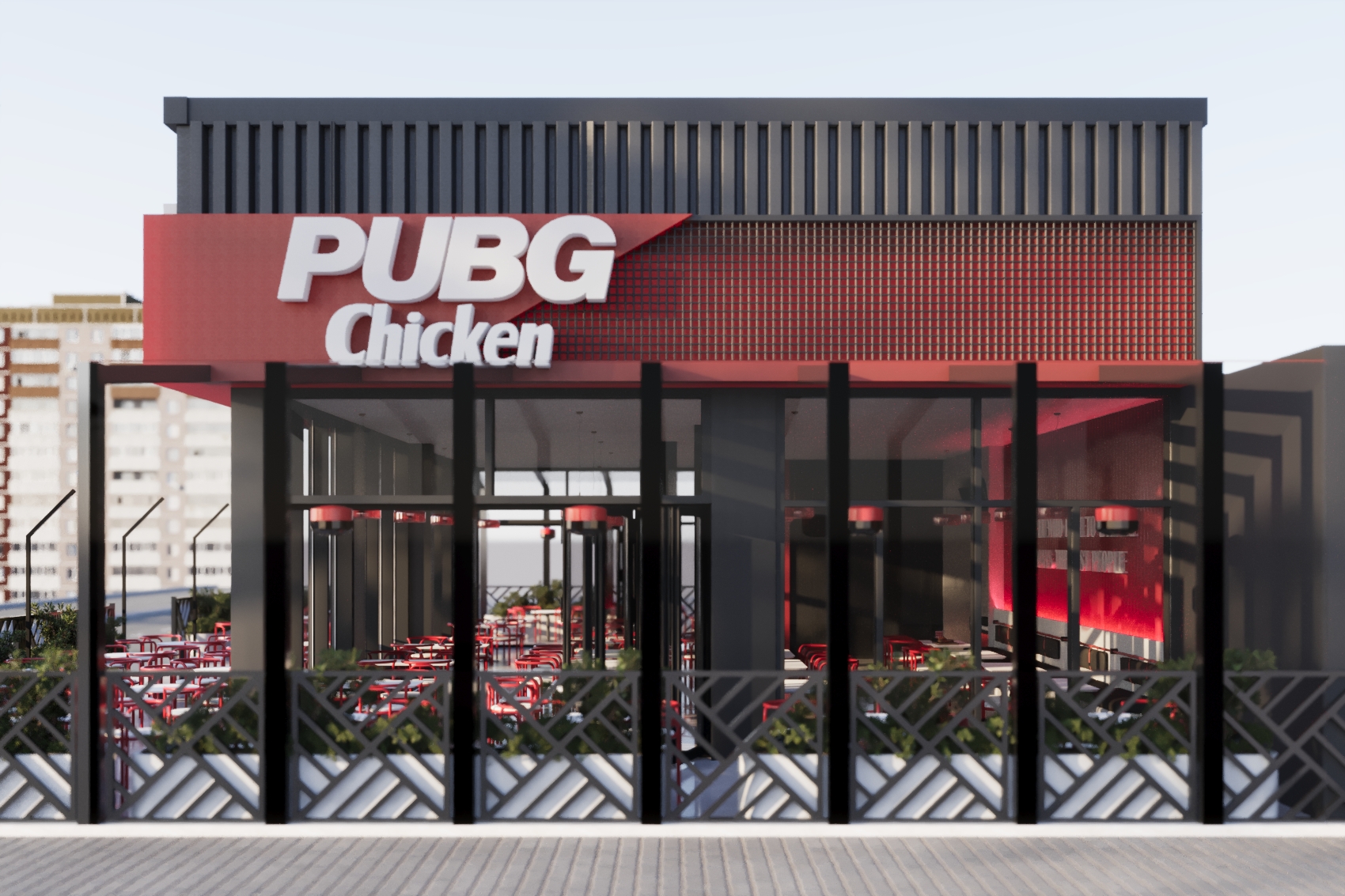 “PUBG CHICKEN”餐厅-11