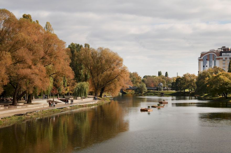 Белгороде市Везелка河滨水景观改造项目丨КБ Стрелка等-1