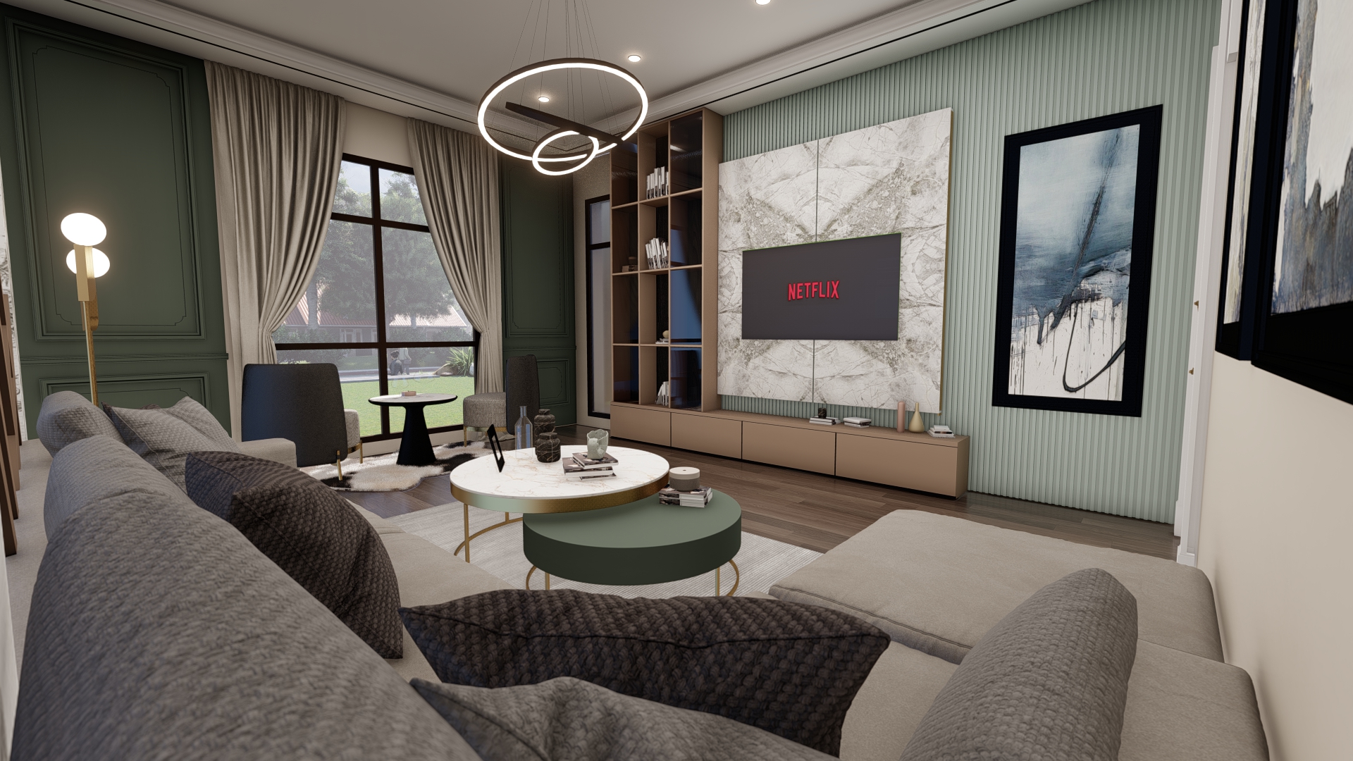 İç mekan tasarımı ''Arabic''-22