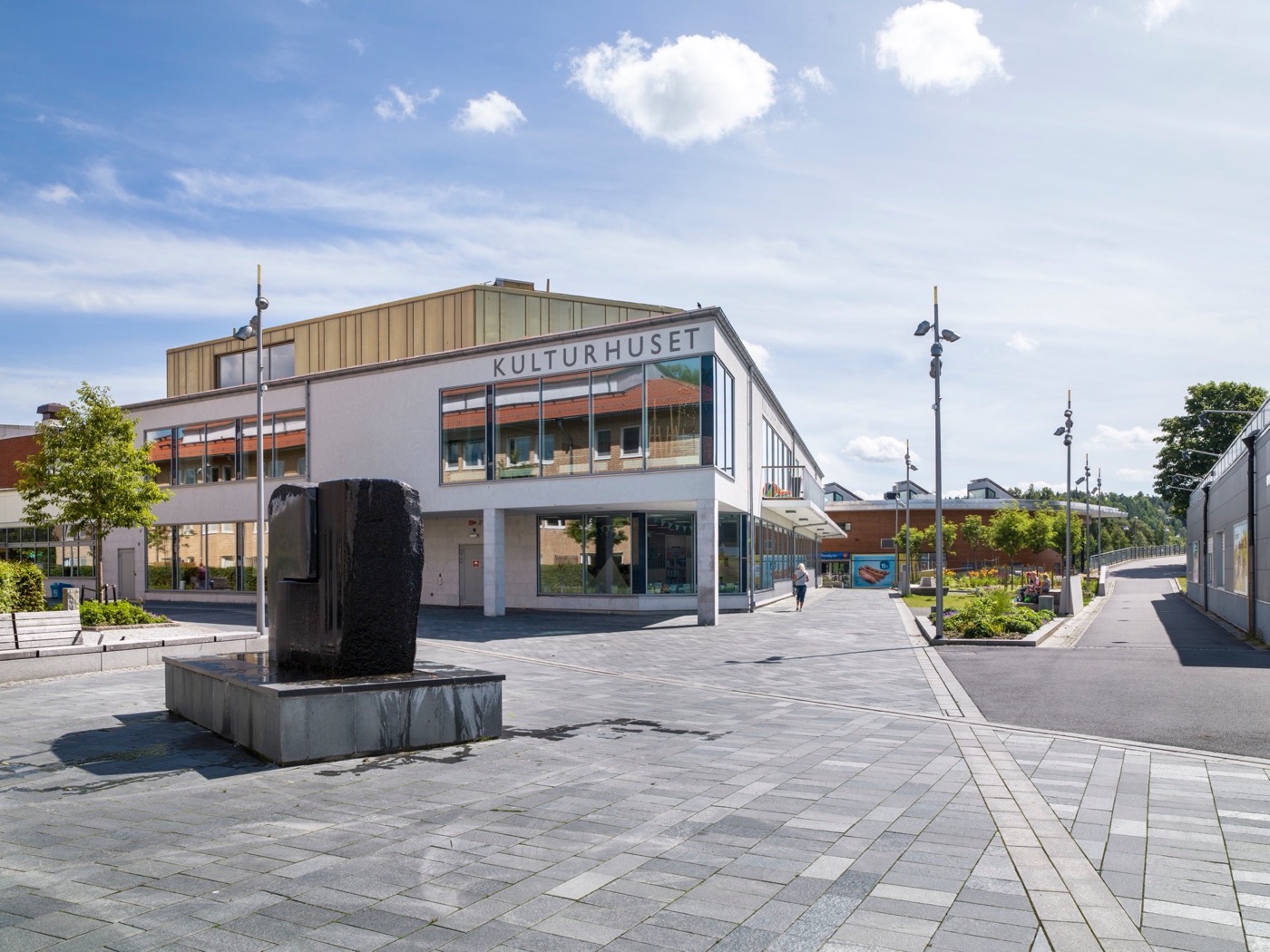 瑞典 Landvetter 文化中心广场丨MARELD-7