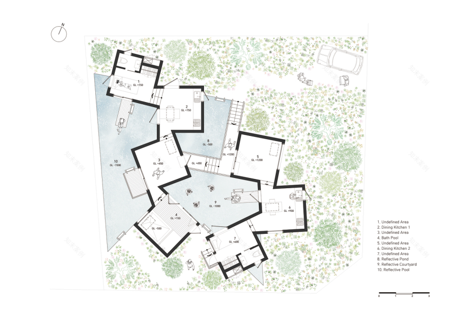 韩国飘浮立方体住宅-29