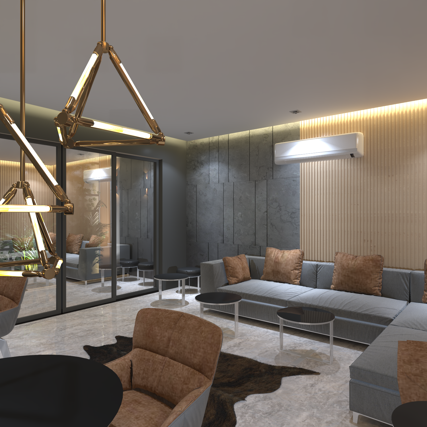 私人接待处和花园-13