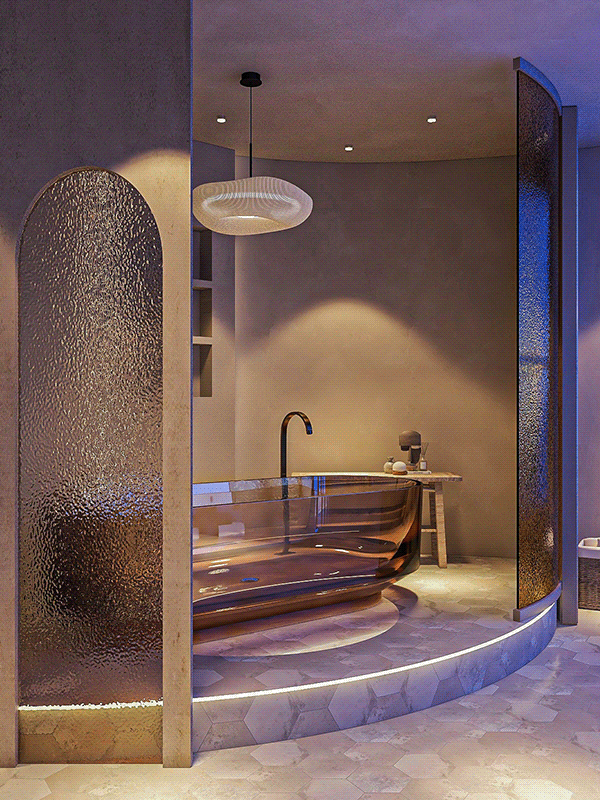 A modern and luxurious bathroom design-10