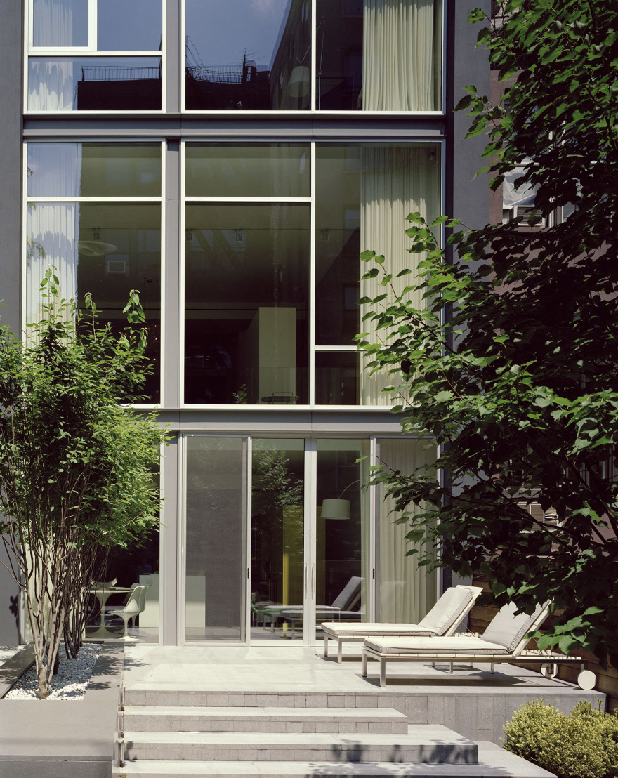 纽约市中心现代褐石住宅的创意设计-16