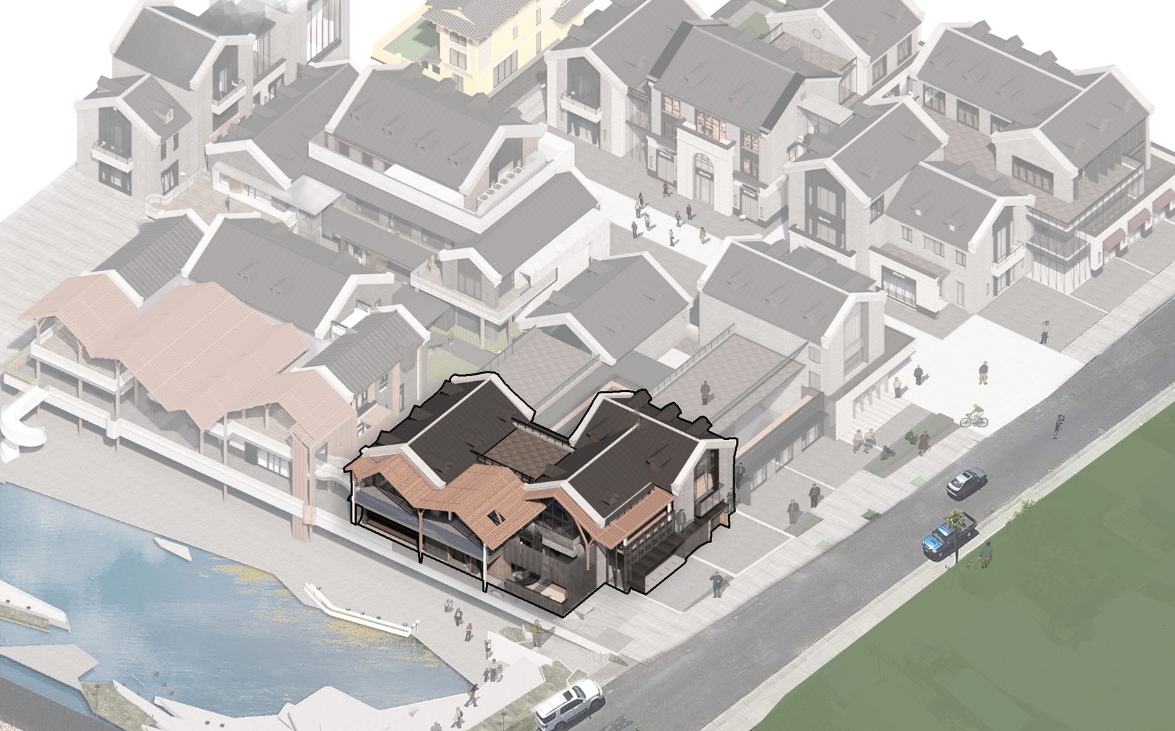 北京檀谷单向空间及十三邀小酒馆丨中国北京丨BUZZ庄子玉工作室-7