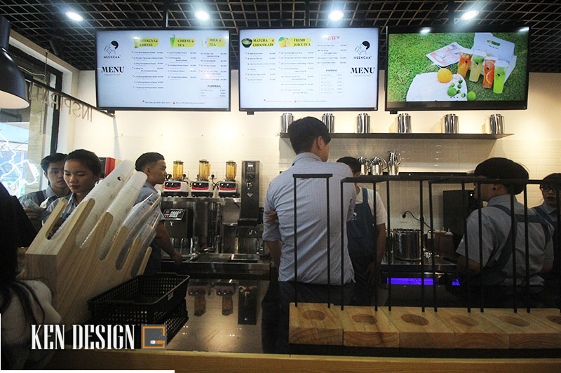 Heekcaa Lê Đại Hành奶茶店室内设计丨越南河内丨Kendesign室内设计公司-26