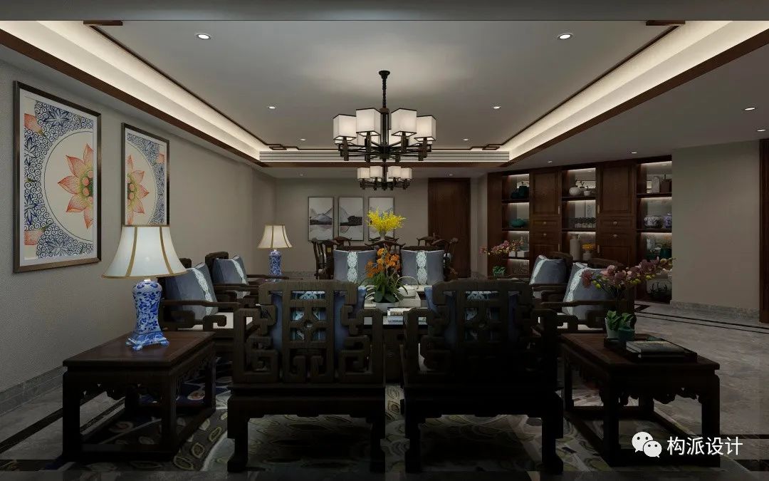 融合古典与现代的别墅设计-12