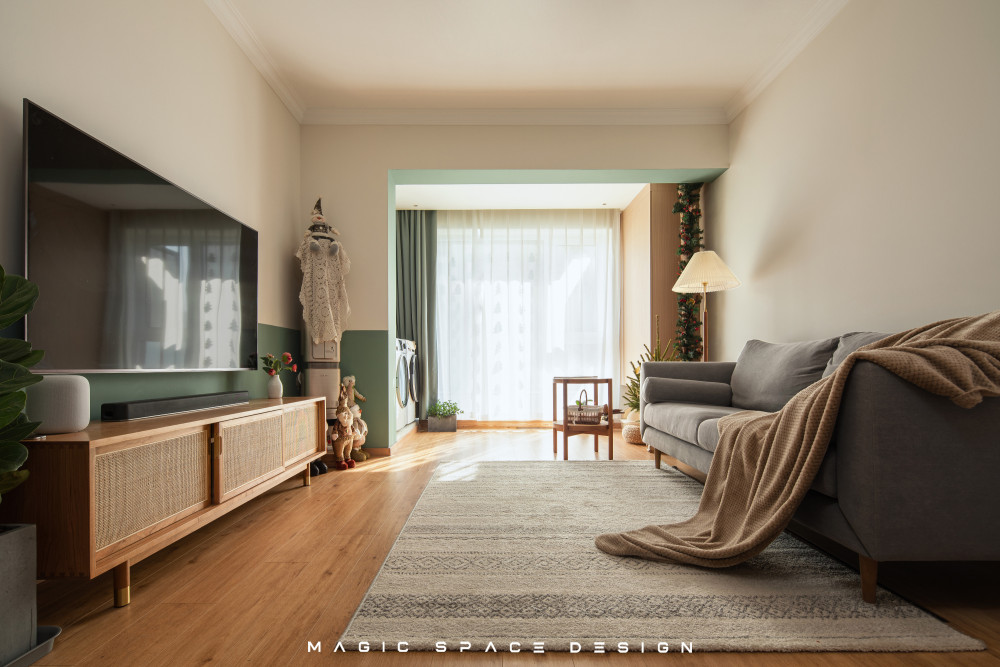 自然主义北宸紫郡 · 80㎡温馨喵星人工作室-18