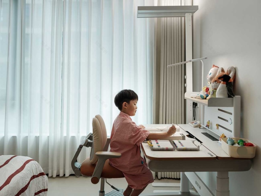 《乐悠悠》成都175㎡亲子宅丨中国成都丨宏福樘设计-53