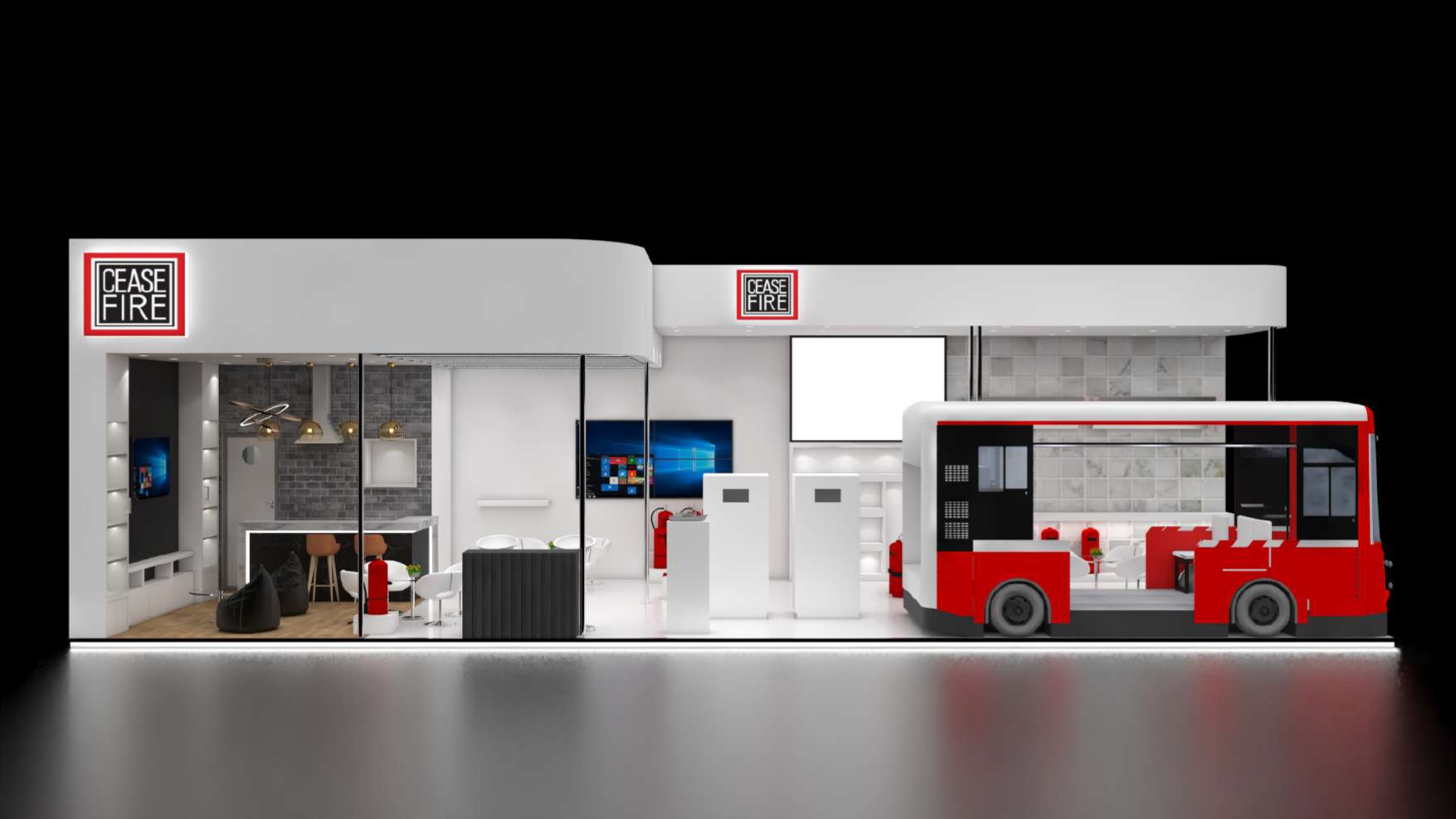 Cease fire,Fire & Security India Expo,Mumbai India 2023-6