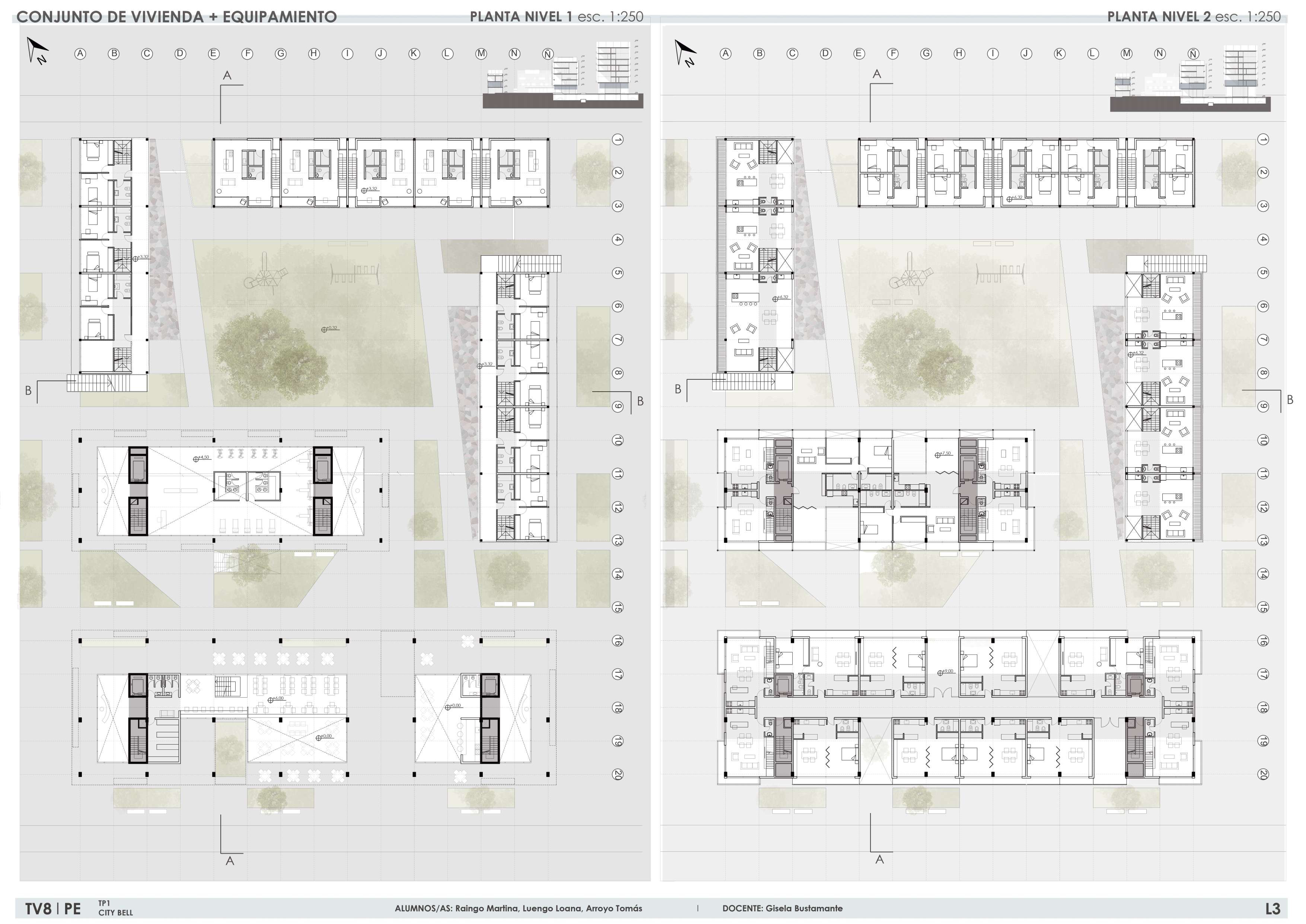 Conjunto de viviendas + Equipamiento-2