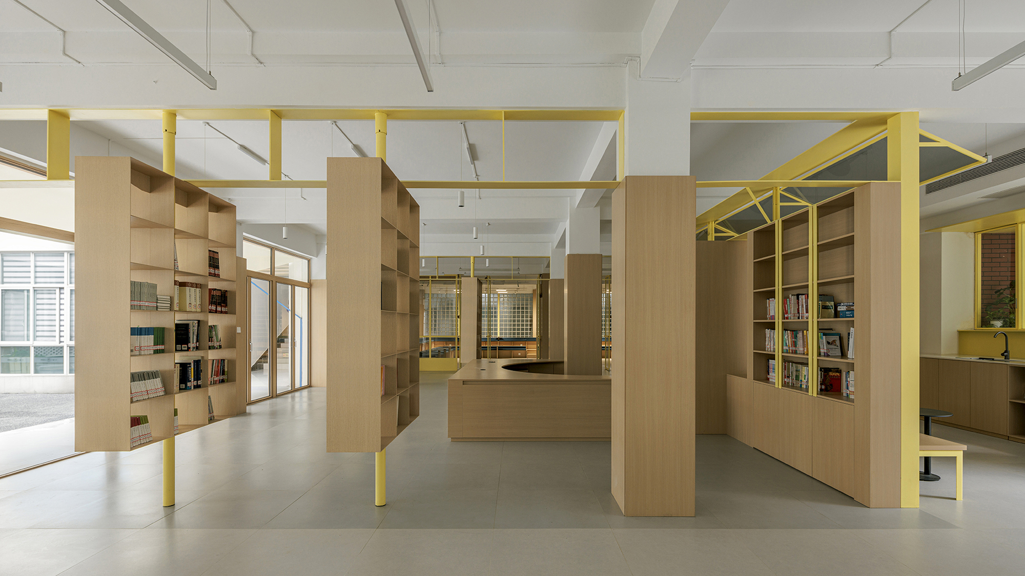 成都树德实验中学图书馆改造设计丨中国成都丨Modum Atelier-38