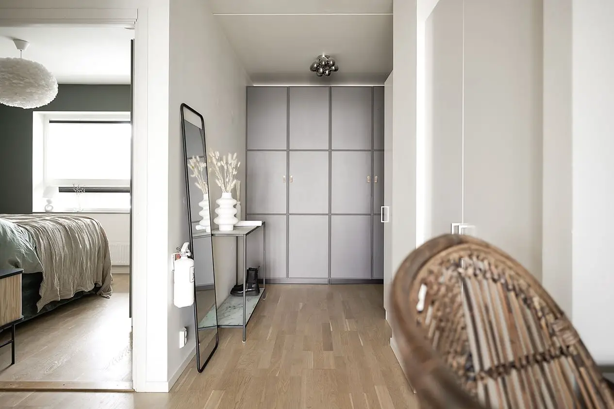 色彩与木质的温暖 | 58m2 公寓的温馨设计-10