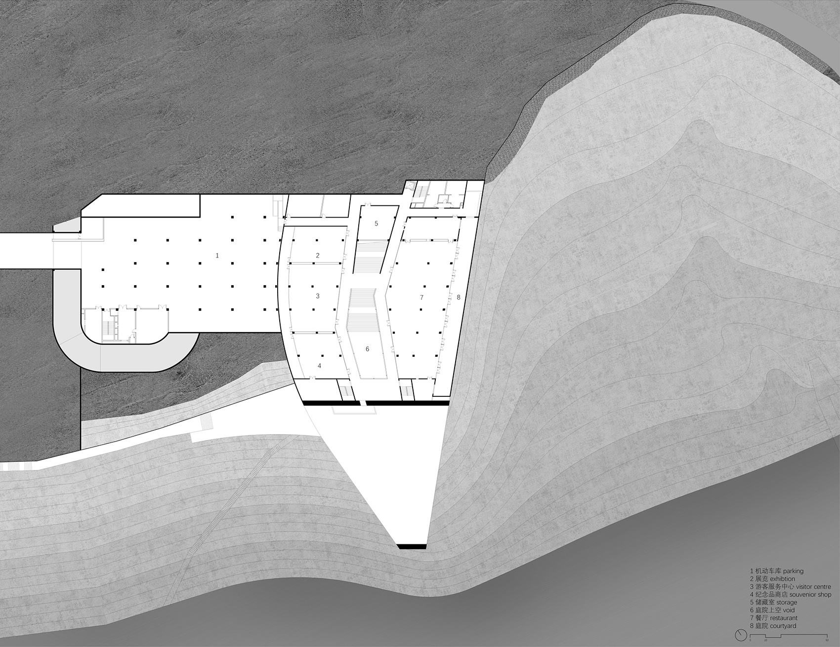 云阳滨江绿道游客服务中心，重庆 / 大舍建筑设计事务所-47