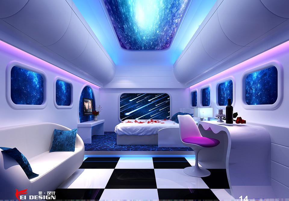 
主题酒店设计——科技时尚风 -3