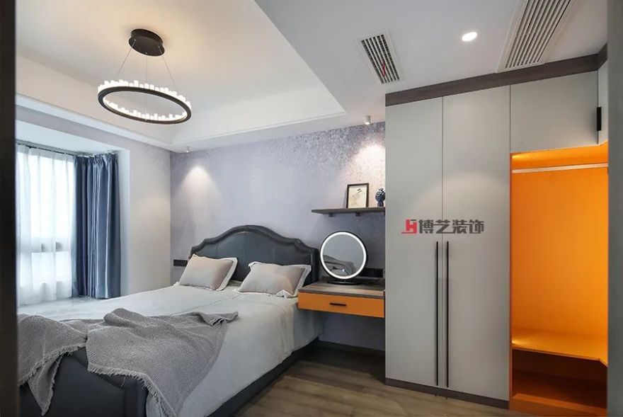 嘉兴优尚花园 150㎡现代简约设计,大气而简约的生活空间-36