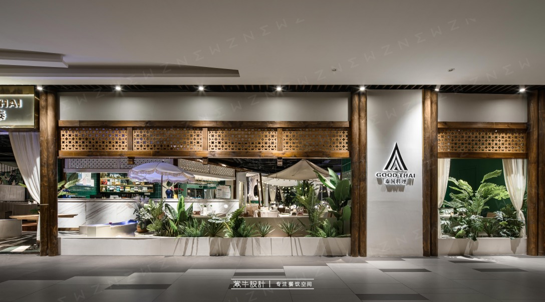 GOOD THAI 古德泰(泊富店)室内设计丨中国长沙丨紫牛餐饮空间设计-8