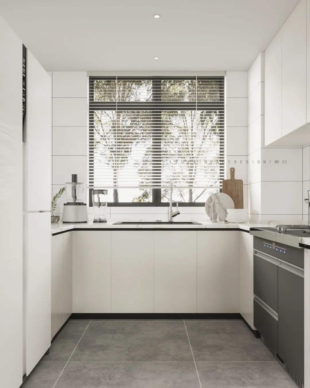 公园天下 150 平米简约归真空间设计丨留白空间设计-28