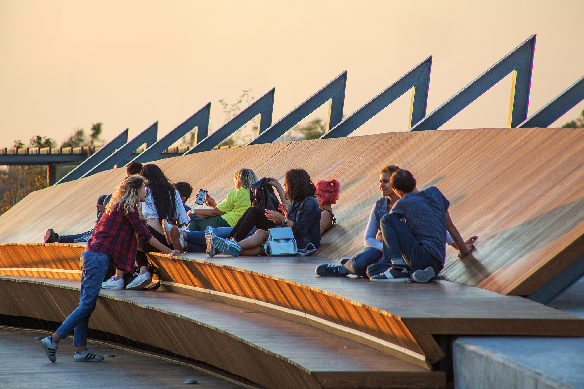 伊兹密尔海滨重塑项目 · Bostanlı日落休息室&人行天桥-53