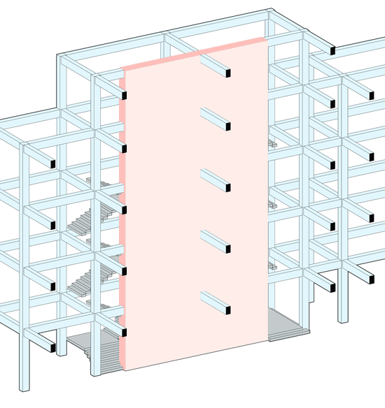 清华第四教学楼室内重建 · 开放式学习空间的营造-14