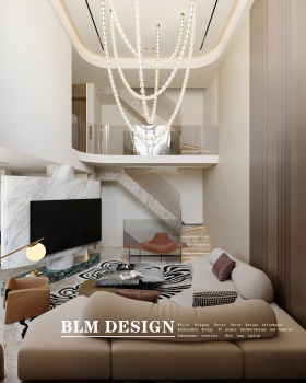 挑空家装效果图案例