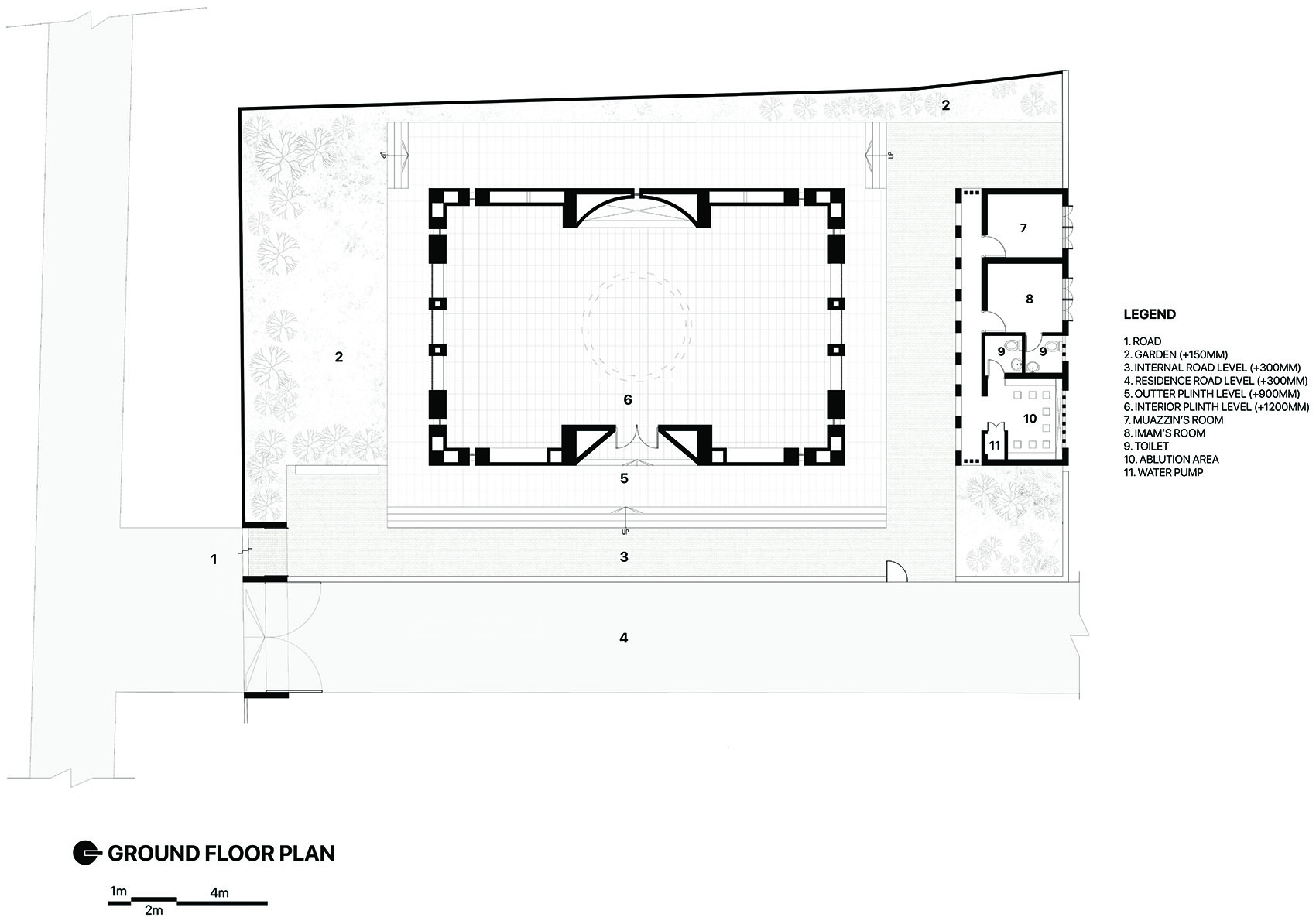 Bait Ur Raiyan 清真寺丨孟加拉国丨Cubeinside Design Ltd.-46