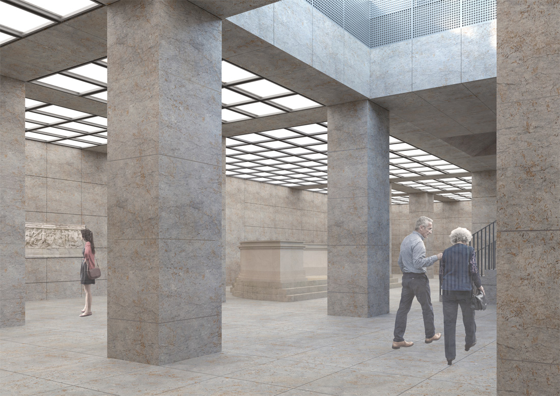 柏林佩加蒙博物馆修复与扩建项目丨德国柏林丨O. M. Ungers-14