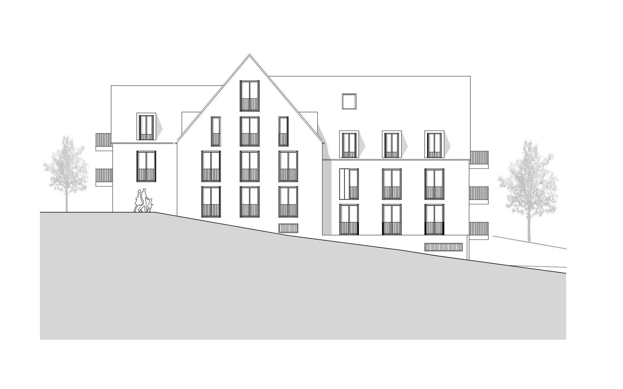 A57 Multigenerational House in Aichwald / holzerarchitekten-43