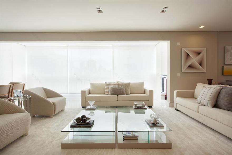 圣保罗 Higienópolis 新区公寓现代设计-5