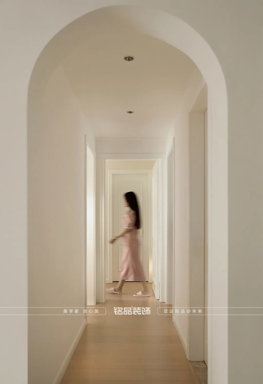 温柔奶油轻法式,浪漫满屋的世宸名府设计丨中国杭州丨铭品装饰-28