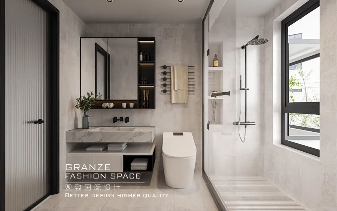 金地中心现代简约大宅丨中国淮安丨观致国际设计-44