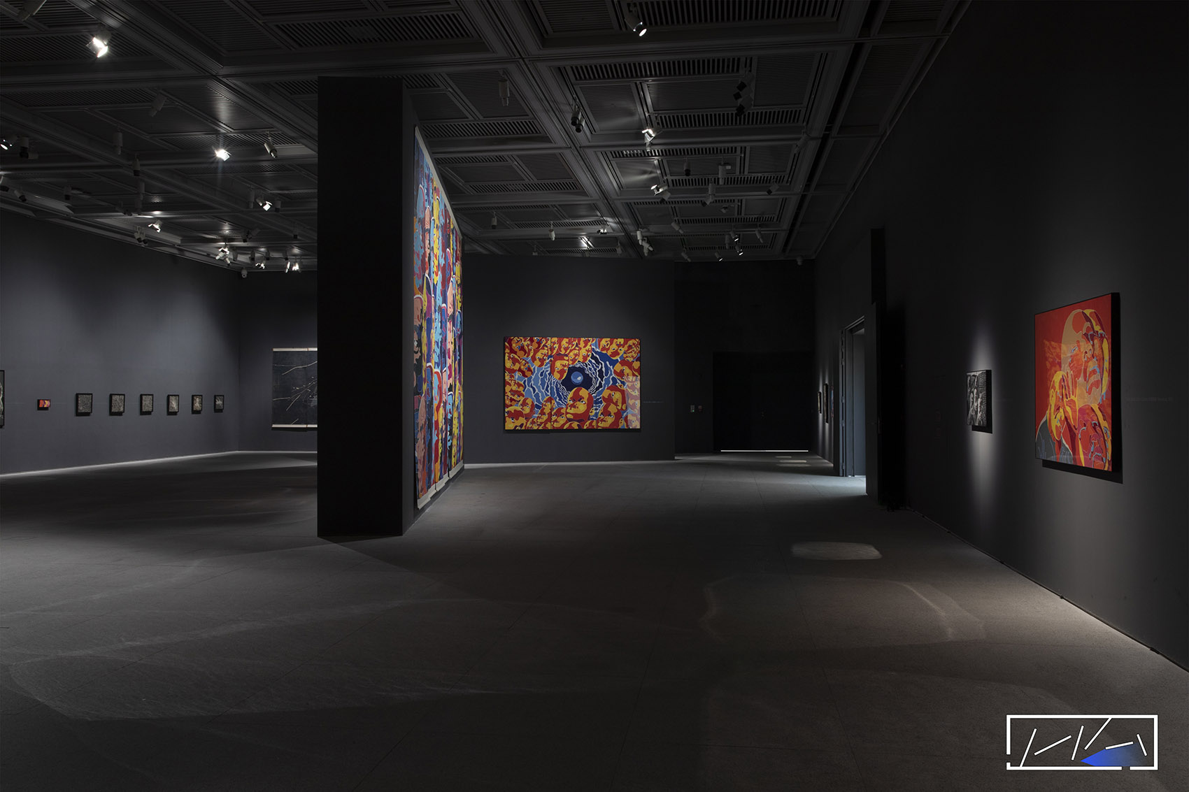 “方力钧版画”展陈设计丨中国长沙丨张杰+SwaNes-22