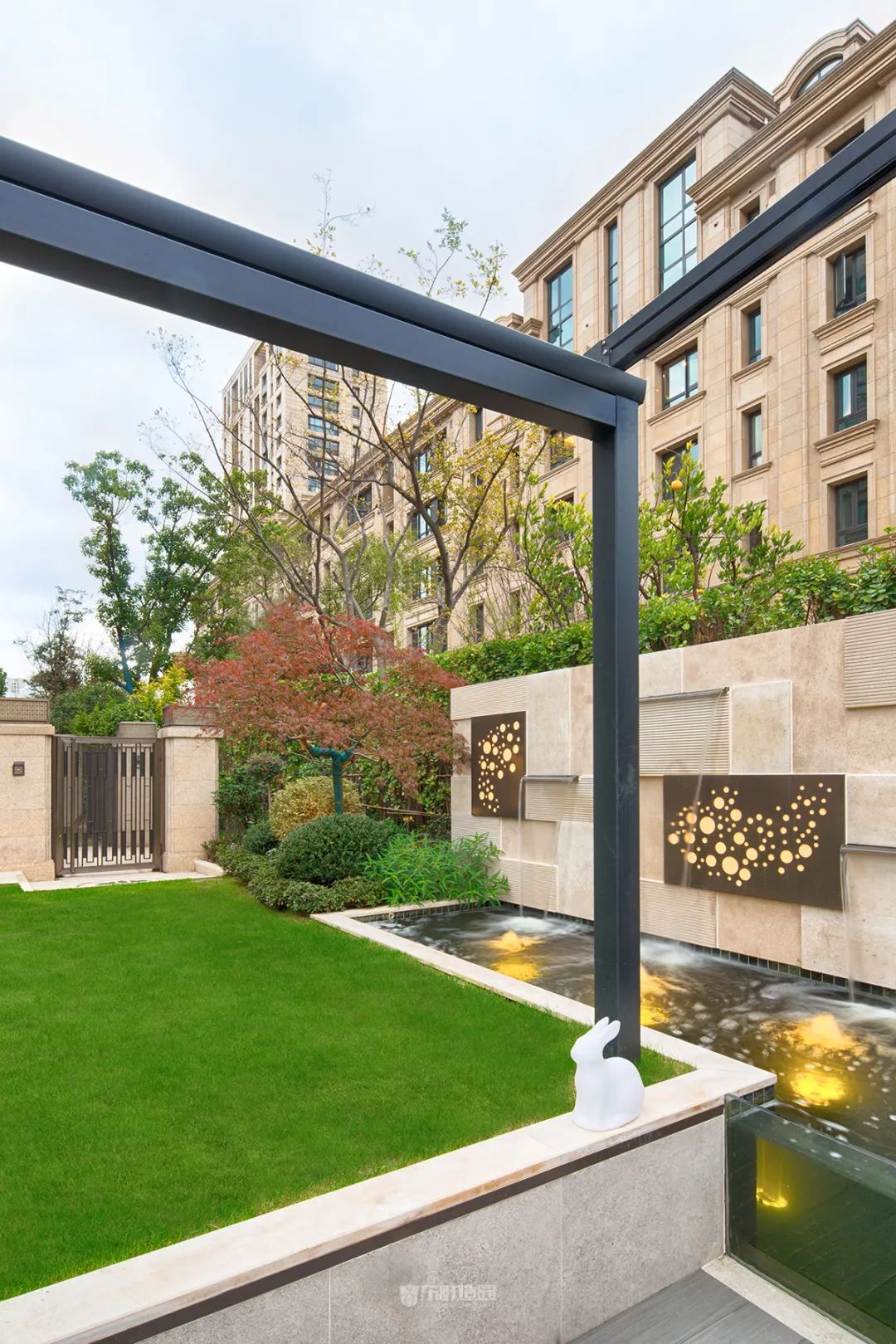 上海大宁金茂府玉兔园 | 自然与舒适的完美结合-47