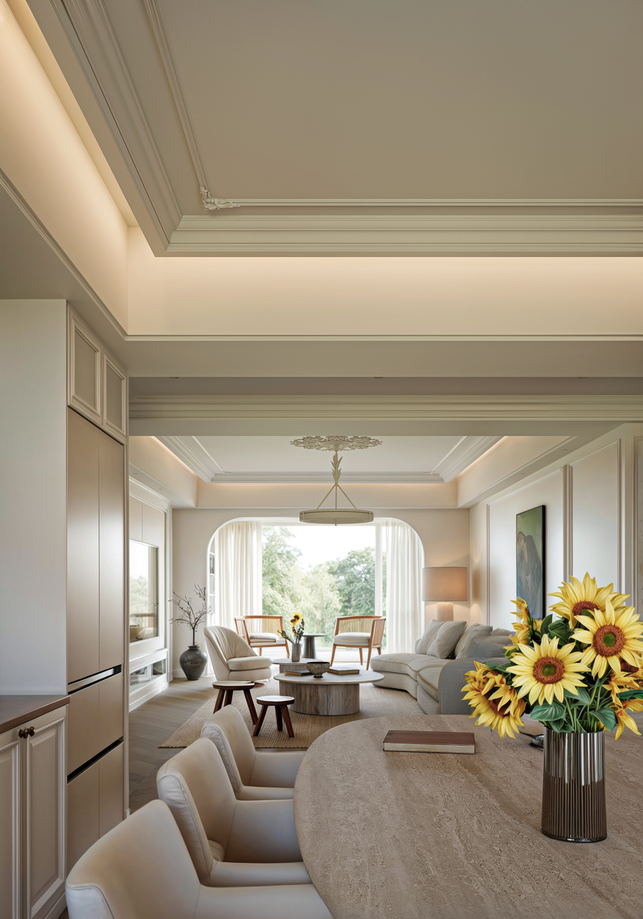 轻法式平层丨长沙佐尚视觉-3