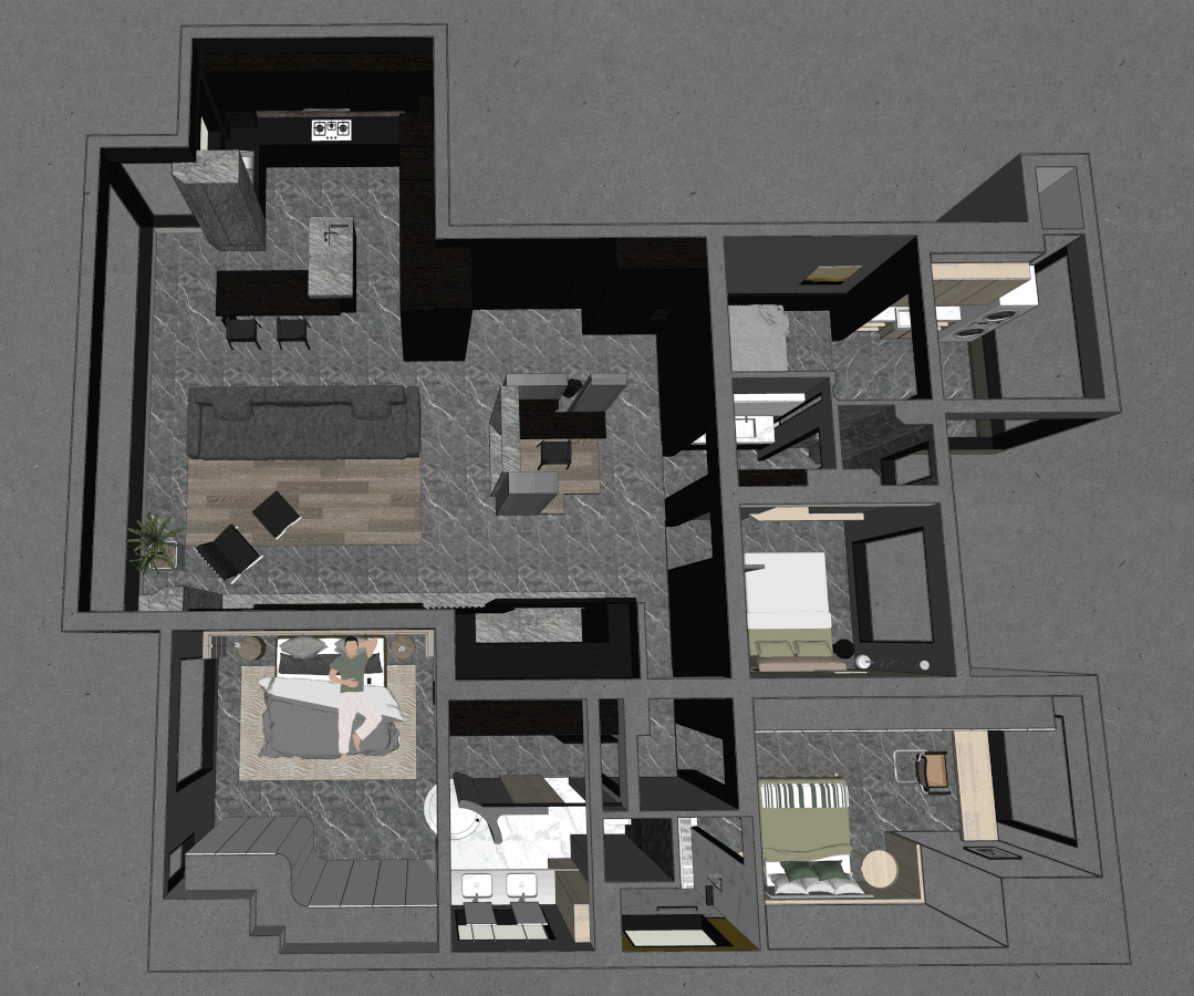 《夜桥》·长沙私宅设计丨中国长沙丨无见设计-39